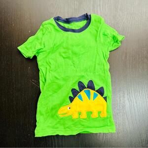 Carter's Green and Yellow Dinosaur Tee Short Sleeve